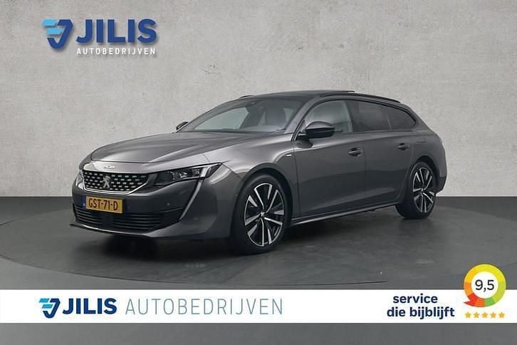 Grijs Gebruikt 2021 Peugeot 508 GTi Stationwagen | € 24.950 (Eerlijke prijs) - Afbeelding 1/3