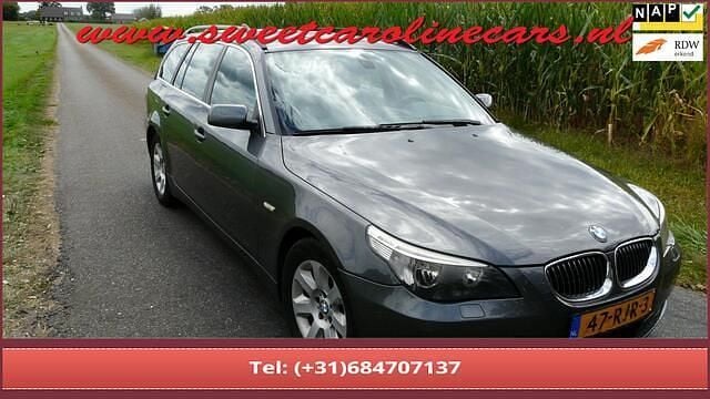 Grijs Gebruikt 2006 BMW 525 Executive Stationwagen | € 3.450 (Eerlijke prijs) - Afbeelding 1/3