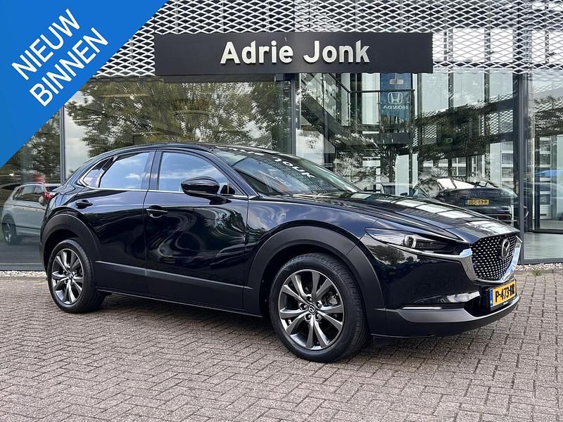 Jet black mica (41w) Gebruikt 2020 Mazda CX-30 Active SUV | € 24.439 (Eerlijke prijs) - Afbeelding 1/4