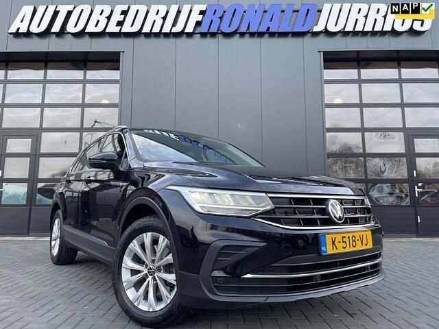 Zwart Occasion 2021 VW Tiguan Business SUV | € 24.500 (Eerlijke prijs) - Afbeelding 1/4