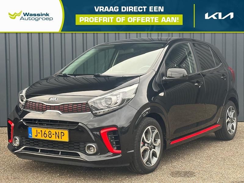 Zwart Gebruikt 2020 Kia Picanto GT-Line Hatchback | € 14.435 (Eerlijke prijs) - Afbeelding 1/4