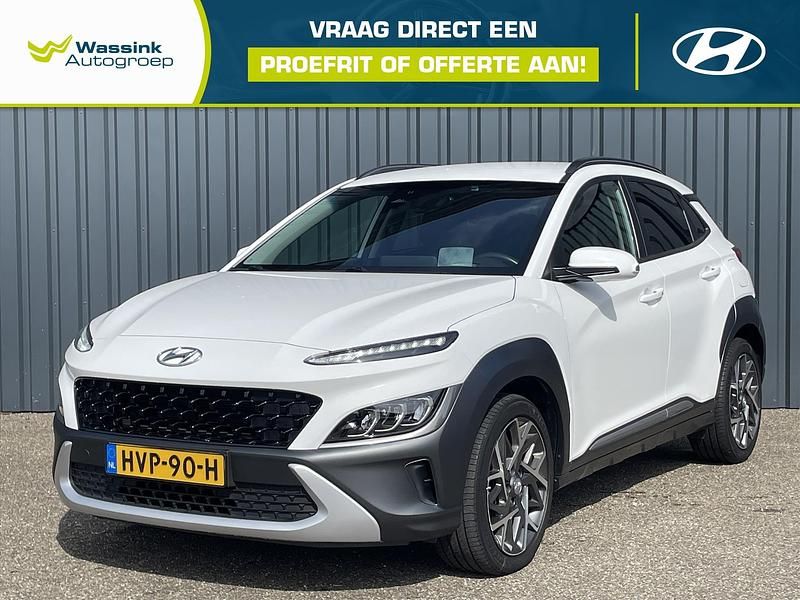 Wit Gebruikt 2021 Hyundai Kona SUV | € 23.390 (Iets duurder) - Afbeelding 1/4