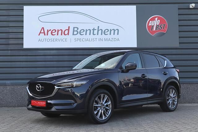 Blauw Gebruikt 2019 Mazda CX-5 Inclusive SUV | € 29.645 (Duur) - Afbeelding 1/4