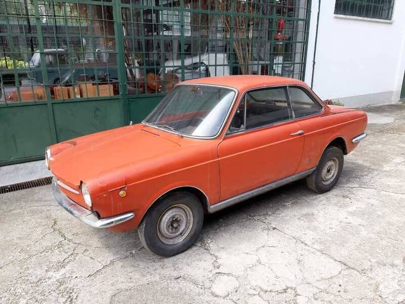 Oranje Gebruikt 1968 Fiat 850 Coupé | € 3.000 - Afbeelding 1/4