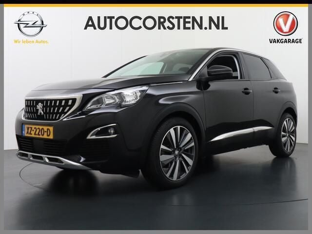 Zwart, metallic lak Gebruikt 2019 Peugeot 3008 Premium SUV | € 17.890 (Goede deal) - Afbeelding 1/4