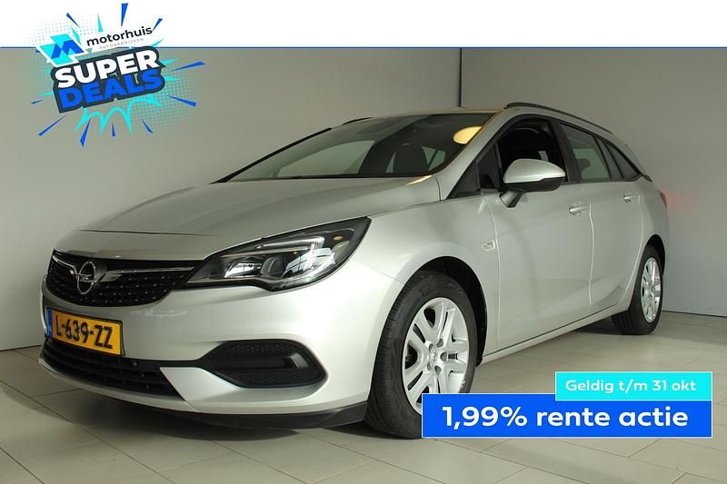 Grijs Gebruikt 2021 Opel Astra Edition Stationwagen | € 15.945 (Goede deal) - Afbeelding 1/4
