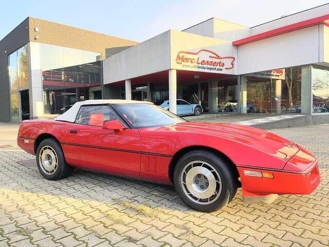 Rood Gebruikt 1987 Chevrolet Corvette C4 Cabriolet | € 22.500 - Afbeelding 1/4