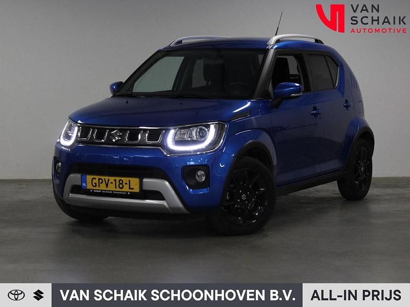 Blauw (metallic) Gebruikt 2024 Suzuki Ignis Style Hatchback | € 22.450 (Eerlijke prijs) - Afbeelding 1/4