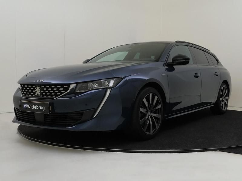 Blauw Gebruikt 2020 Peugeot 508 GT-line Stationwagen | € 24.925 (Eerlijke prijs) - Afbeelding 1/1