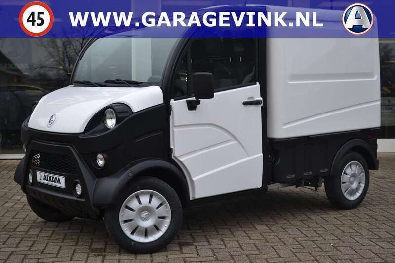 Wit Nieuw 2025 Aixam D-truck | € 18.126 - Afbeelding 1/4