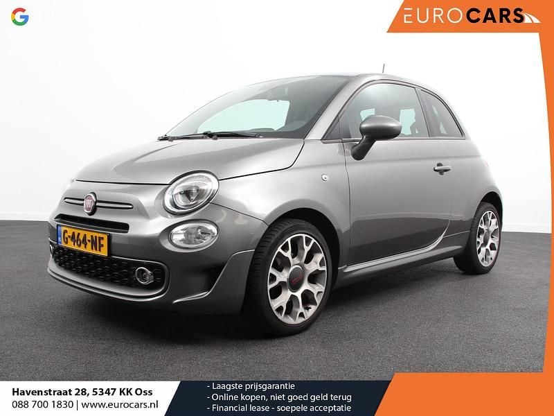 Grijs Gebruikt 2019 Fiat 500 Sport Hatchback | € 13.790 (Eerlijke prijs) - Afbeelding 1/4