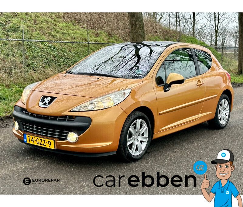 Oranje Gebruikt 2008 Peugeot 207 Hatchback | € 3.495 - Afbeelding 1/4