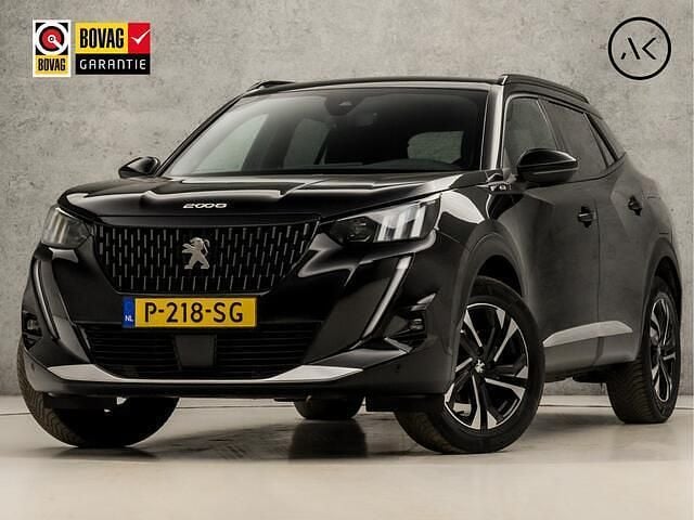 Zwart Gebruikt 2022 Peugeot 2008 GT SUV | € 17.445 (Super prijs) - Afbeelding 1/4