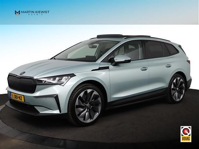 Grijs Gebruikt 2021 Skoda Enyaq iV SUV | € 22.799 (Duur) - Afbeelding 1/4
