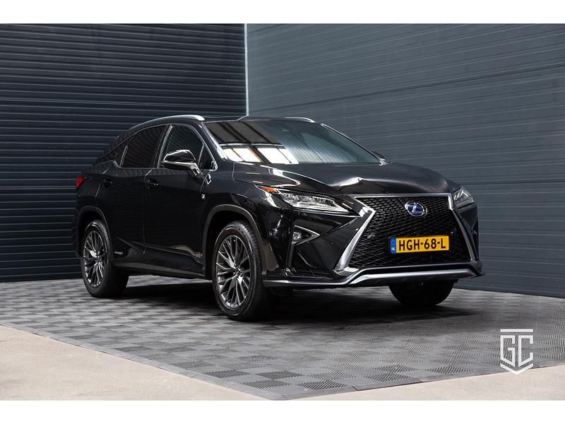 Zwart Gebruikt 2016 Lexus RX450h Sport Line SUV | € 35.950 (Iets duurder) - Afbeelding 1/4