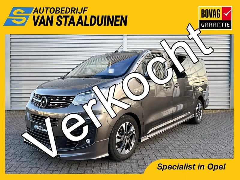 Grijs Occasion 2021 Opel Vivaro Sport MPV | € 24.950 (Super prijs) - Afbeelding 1/4