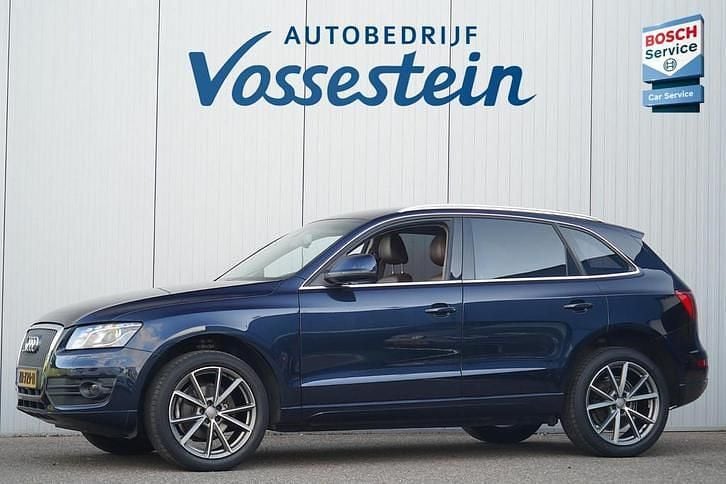 Blauw, metallic lak Occasion 2010 Audi Q5 Proline SUV | € 10.500 (Super prijs) - Afbeelding 1/4