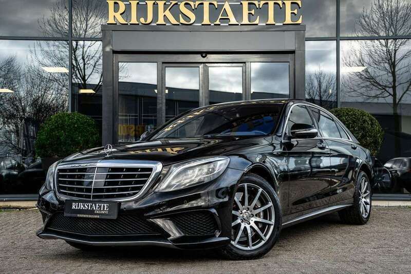 Blauw, metallic lak Gebruikt 2014 Mercedes S63 AMG AMG Sedan | € 59.900 (Goede deal) - Afbeelding 1/4