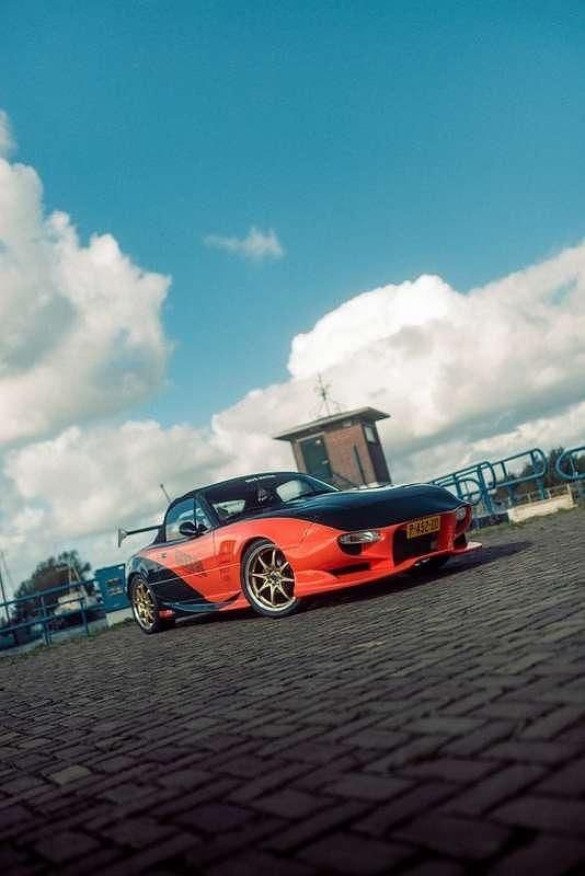 Groen Gebruikt 1991 Mazda MX5 Cabriolet | € 7.945 - Afbeelding 1/4