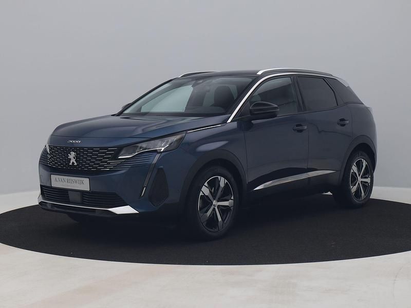 Blauw, metallic lak Gebruikt 2021 Peugeot 3008 Allure SUV | € 18.400 (Goede deal) - Afbeelding 1/4