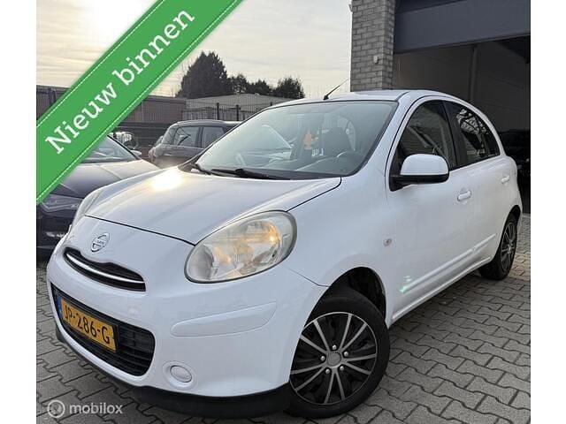 Occasion Nissan Micra Acenta 80 PK (58 kW) 2011 Wit Hatchback