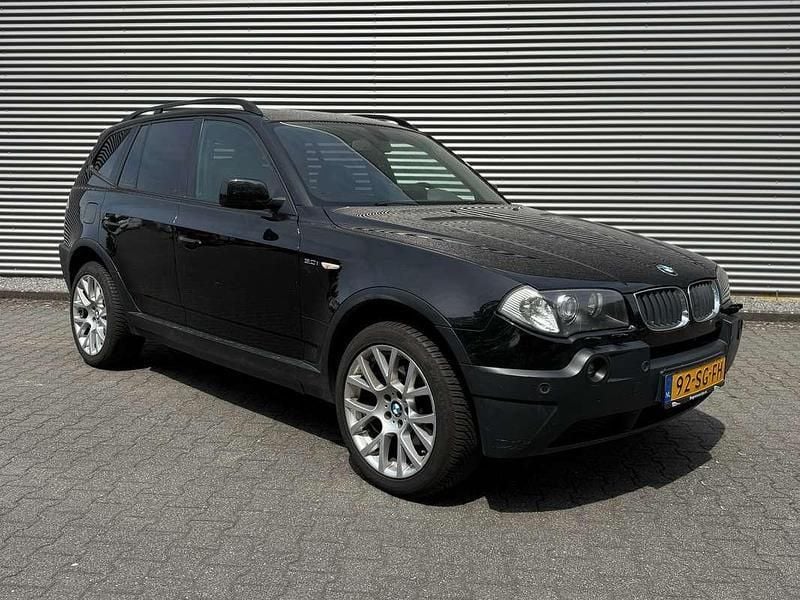Zwart Gebruikt 2006 BMW X3 Executive SUV | € 4.500 (Super prijs) - Afbeelding 1/4