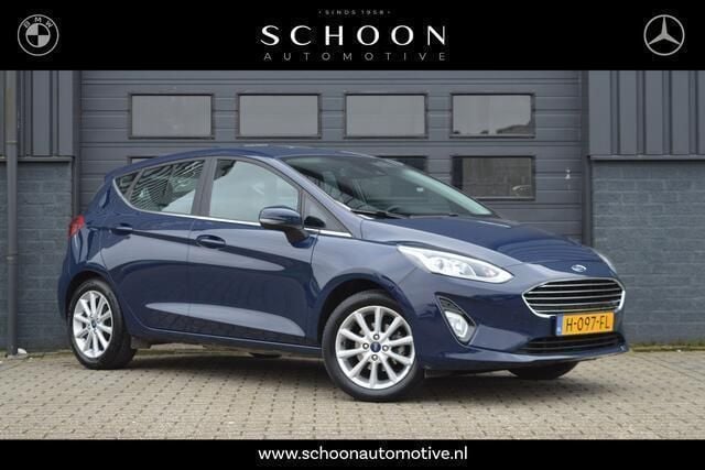 Blauw Gebruikt 2020 Ford Fiesta Titanium Hatchback | € 11.950 (Super prijs) - Afbeelding 1/4
