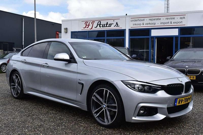 Grijs Gebruikt 2018 BMW 418 Gran Coupé Executive Coupé | € 24.500 (Eerlijke prijs) - Afbeelding 1/4
