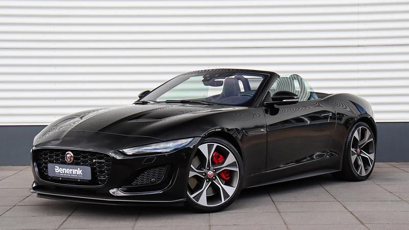 Occasion Jaguar F-Type First Edition 452 PK (332 kW) 2021 Zwart Cabriolet
