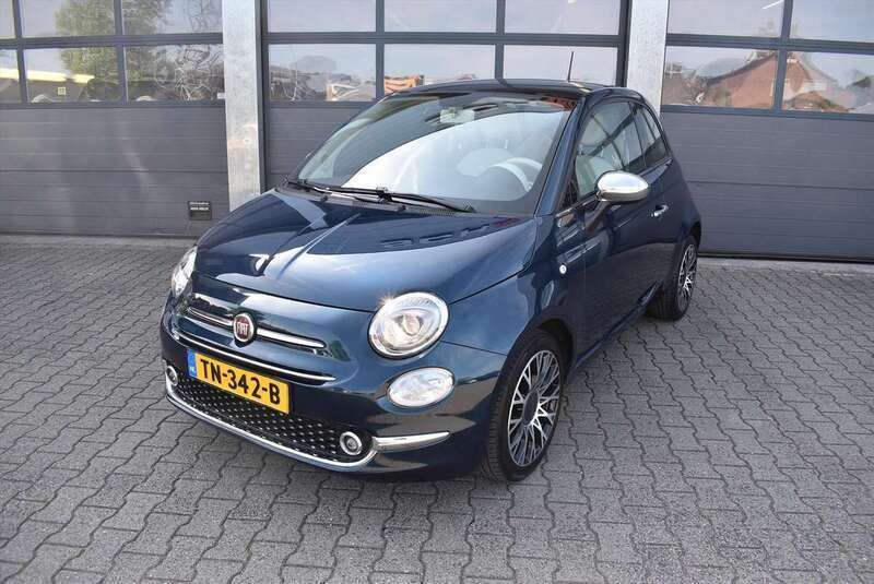 Blauw Gebruikt 2018 Fiat 500 Collezione Hatchback | € 9.835 (Eerlijke prijs) - Afbeelding 1/4