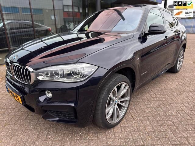 Zwart, metallic lak Gebruikt 2019 BMW X6 Executive SUV | € 27.500 - Afbeelding 1/4