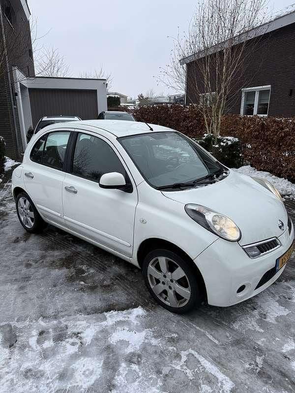 Occasion Nissan Micra 65 PK (47 kW) 2009 Wit Hatchback
