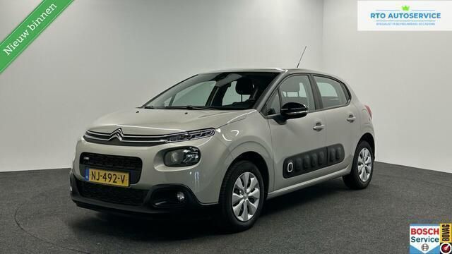 Grijs Gebruikt 2017 Citroën C3 Feel Hatchback | € 7.500 (Eerlijke prijs) - Afbeelding 1/4