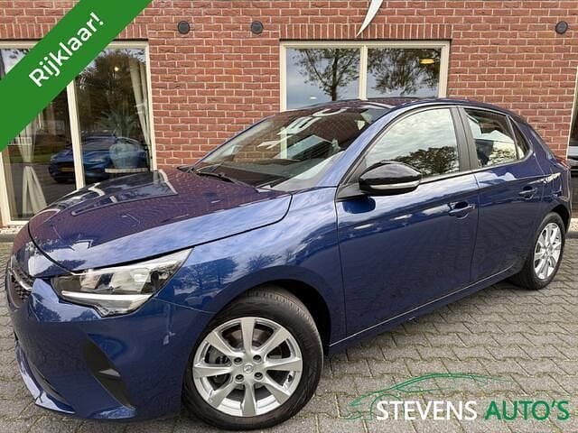 Blauw Gebruikt 2021 Opel Corsa Edition Hatchback | € 11.899 (Goede deal) - Afbeelding 1/4