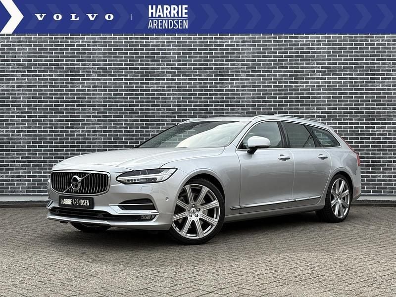 Grijs Gebruikt 2017 Volvo V90 Inscription Stationwagen | € 30.694 (Eerlijke prijs) - Afbeelding 1/4