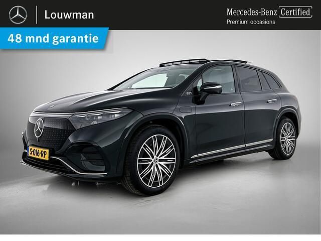 Groen Gebruikt 2023 Mercedes EQS450+ AMG line SUV | € 75.950 (Eerlijke prijs) - Afbeelding 1/4