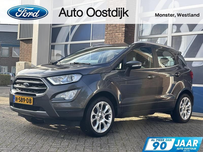 Grijs Gebruikt 2020 Ford Ecosport Titanium SUV | € 12.700 (Goede deal) - Afbeelding 1/4