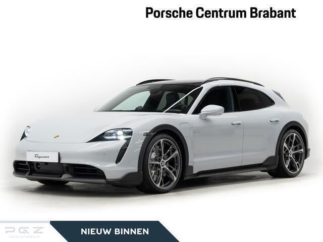 Grijs, metallic lak Gebruikt 2022 Porsche Taycan Turbo Cross Turismo Sedan | € 99.750 - Afbeelding 1/4