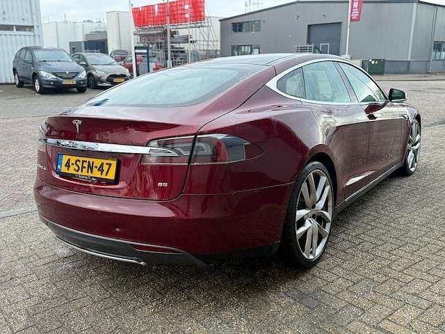 Occasion Tesla Model S 278 kW (378 PK) 2013 Rood Hatchback