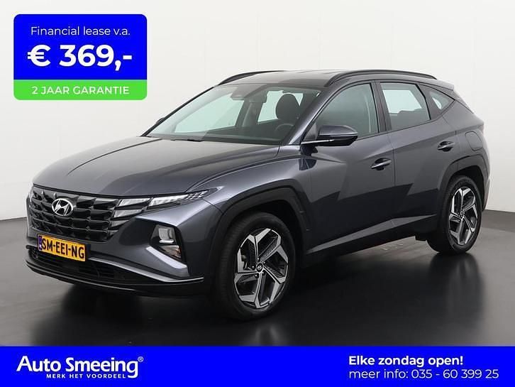 Dark knight pearl (yg7) Occasion 2023 Hyundai Tucson Comfort SUV | € 29.895 (Super prijs) - Afbeelding 1/4