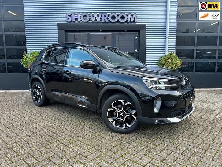 Zwart Gebruikt 2023 Citroën C5 Aircross PureTech SUV | € 20.950 (Super prijs) - Afbeelding 1/4