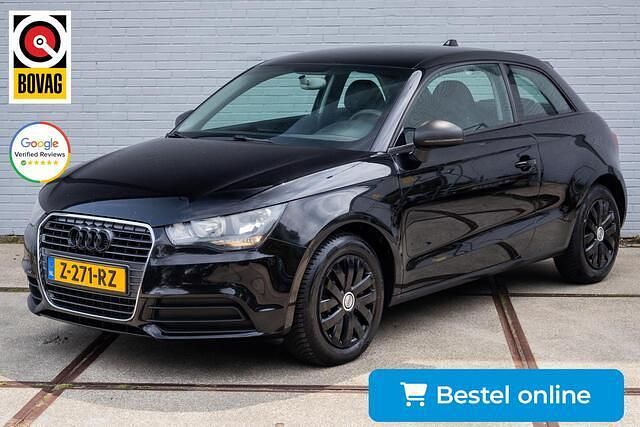 Zwart, metallic lak Gebruikt 2012 Audi A1 Attraction Hatchback | € 8.750 (Eerlijke prijs) - Afbeelding 1/4
