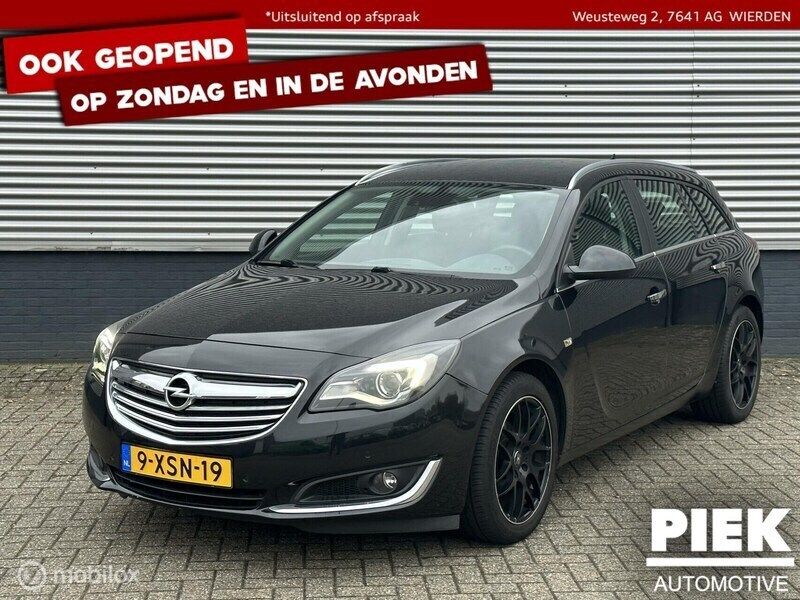 Zwart Gebruikt 2014 Opel Insignia Cosmo Stationwagen | € 5.999 (Goede deal) - Afbeelding 1/3
