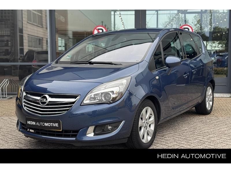Blauw Gebruikt 2016 Opel Meriva Cosmo MPV | € 11.945 (Iets duurder) - Afbeelding 1/3