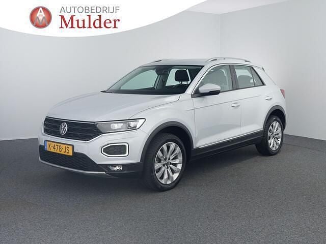 Wit Gebruikt 2021 VW T-Roc Sportline SUV | € 23.445 (Super prijs) - Afbeelding 1/4