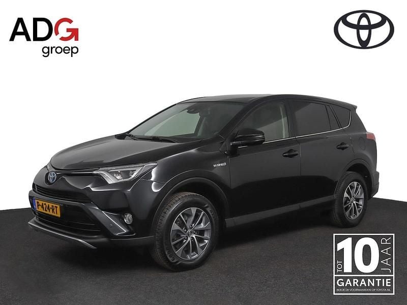 Zwart Gebruikt 2017 Toyota RAV4 Hybrid Style SUV | € 24.900 (Eerlijke prijs) - Afbeelding 1/4
