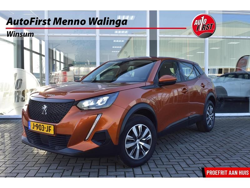 Oranje Occasion 2020 Peugeot 2008 Active SUV | € 13.450 (Eerlijke prijs) - Afbeelding 1/4