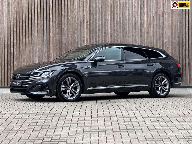 Grijs Gebruikt 2022 VW Arteon R-line Edition Stationwagen | € 29.900 (Eerlijke prijs) - Afbeelding 1/4