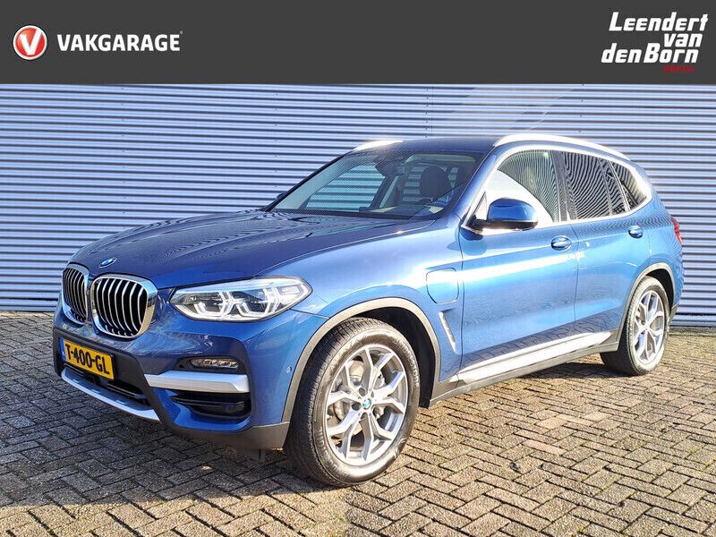 Blauw, metallic lak Gebruikt 2020 BMW X3 Luxury Line SUV | € 38.995 (Goede deal) - Afbeelding 1/4