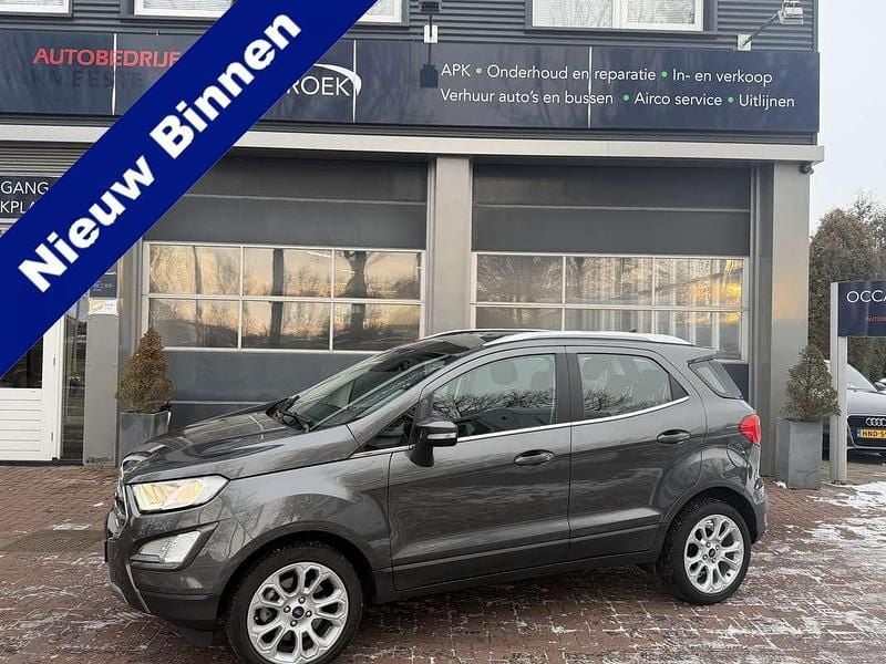 Grijs (metallic) Gebruikt 2020 Ford Ecosport Titanium SUV | € 15.950 (Goede deal) - Afbeelding 1/4